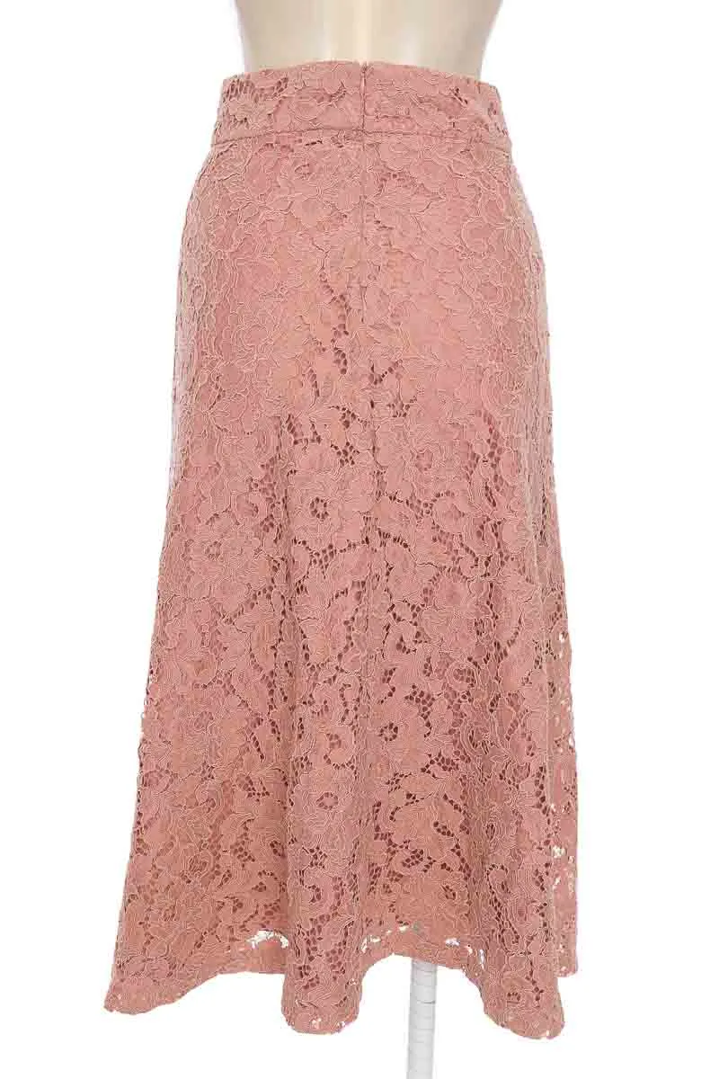 FALDA COLOR ROSADO  ZARA