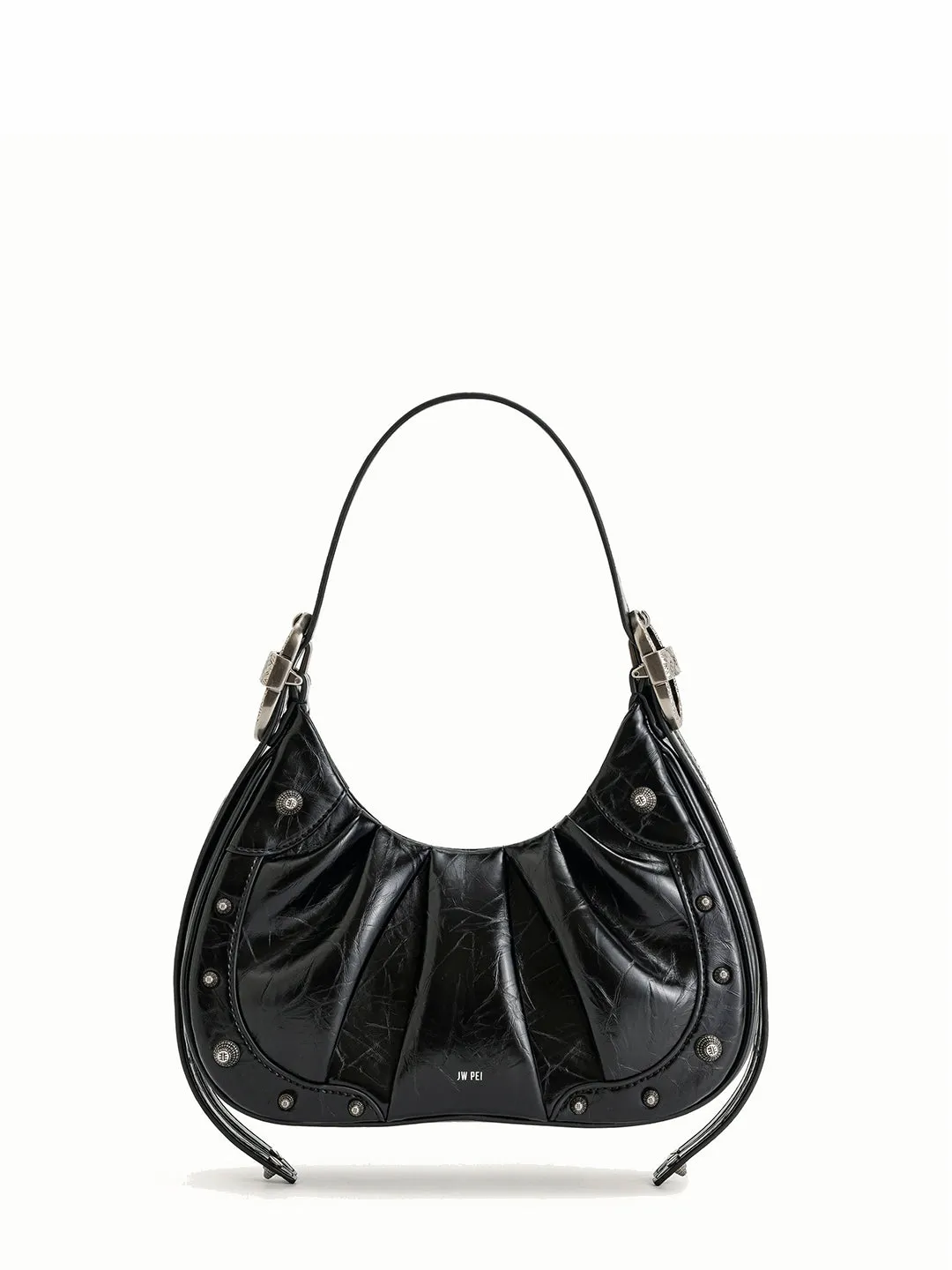 Gabbi Crushed Ruched black