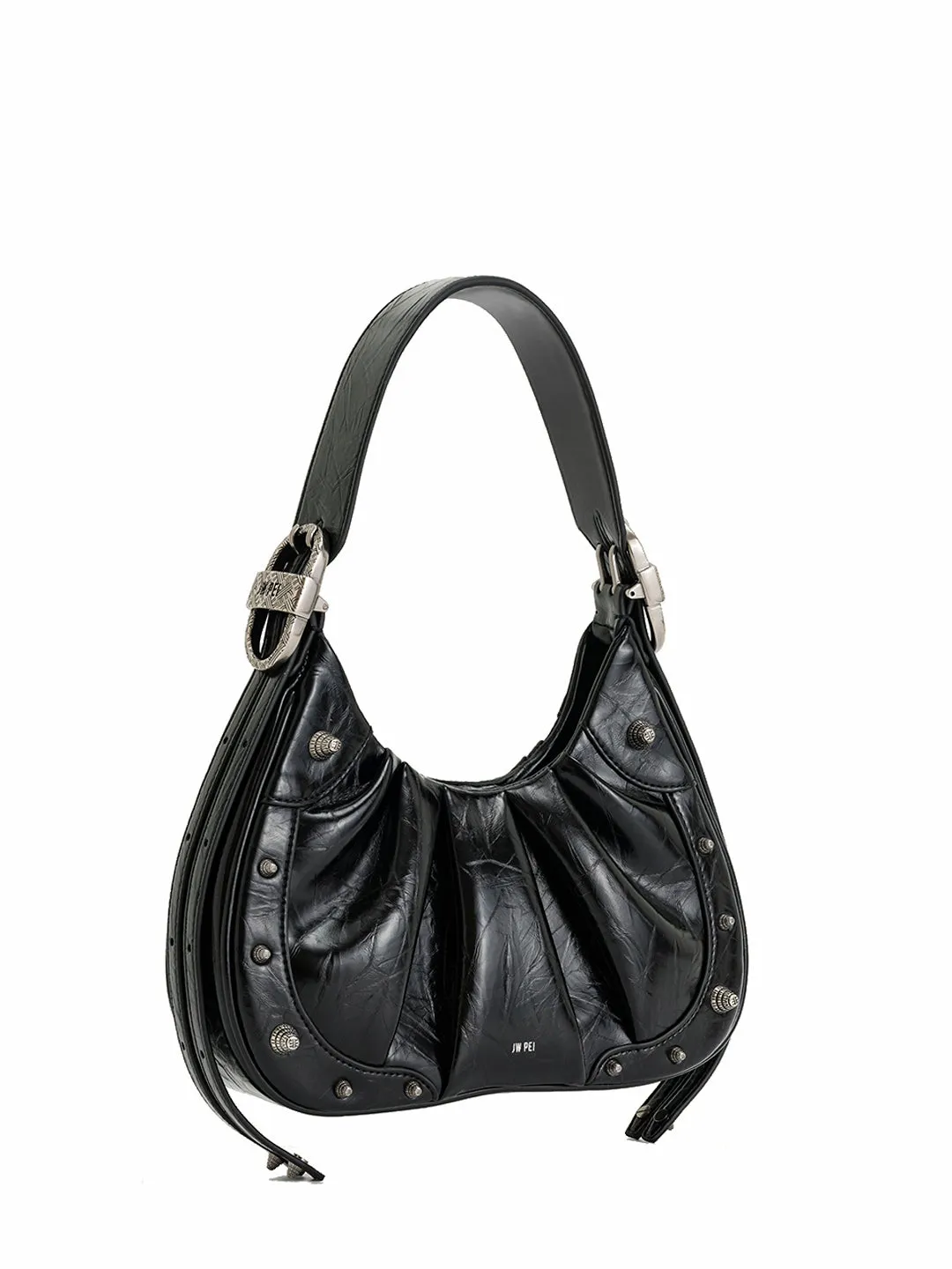 Gabbi Crushed Ruched black