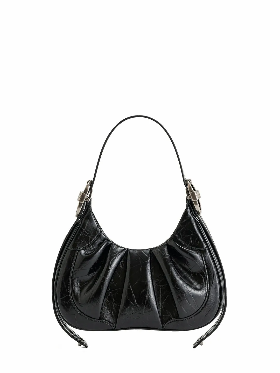 Gabbi Crushed Ruched black
