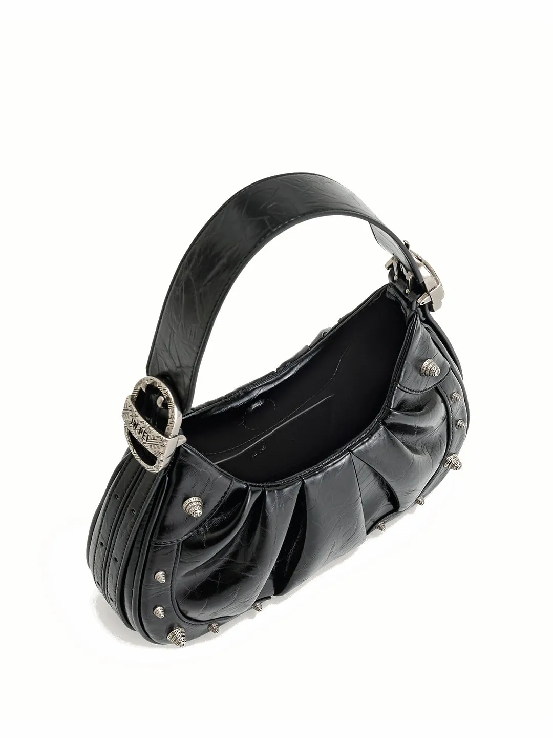 Gabbi Crushed Ruched black