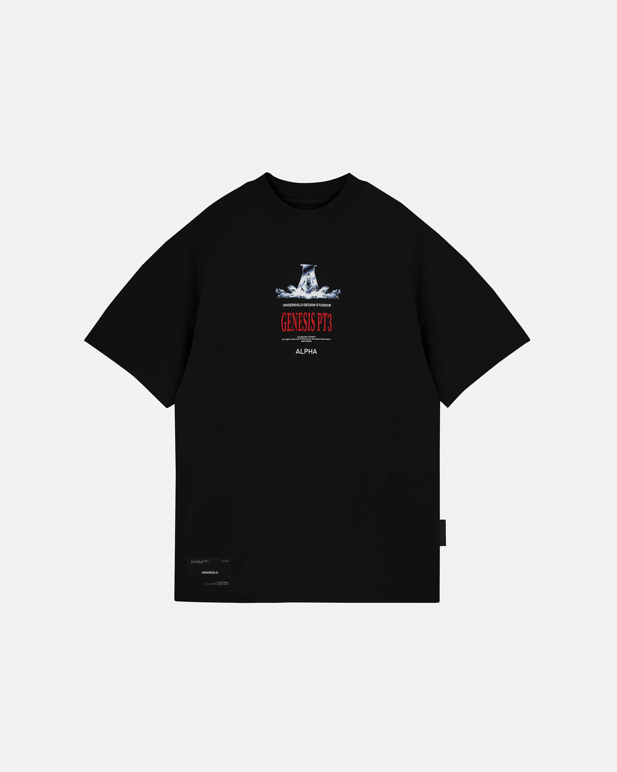 GENESIS PT03 ALPHA TSHIRT BLACK