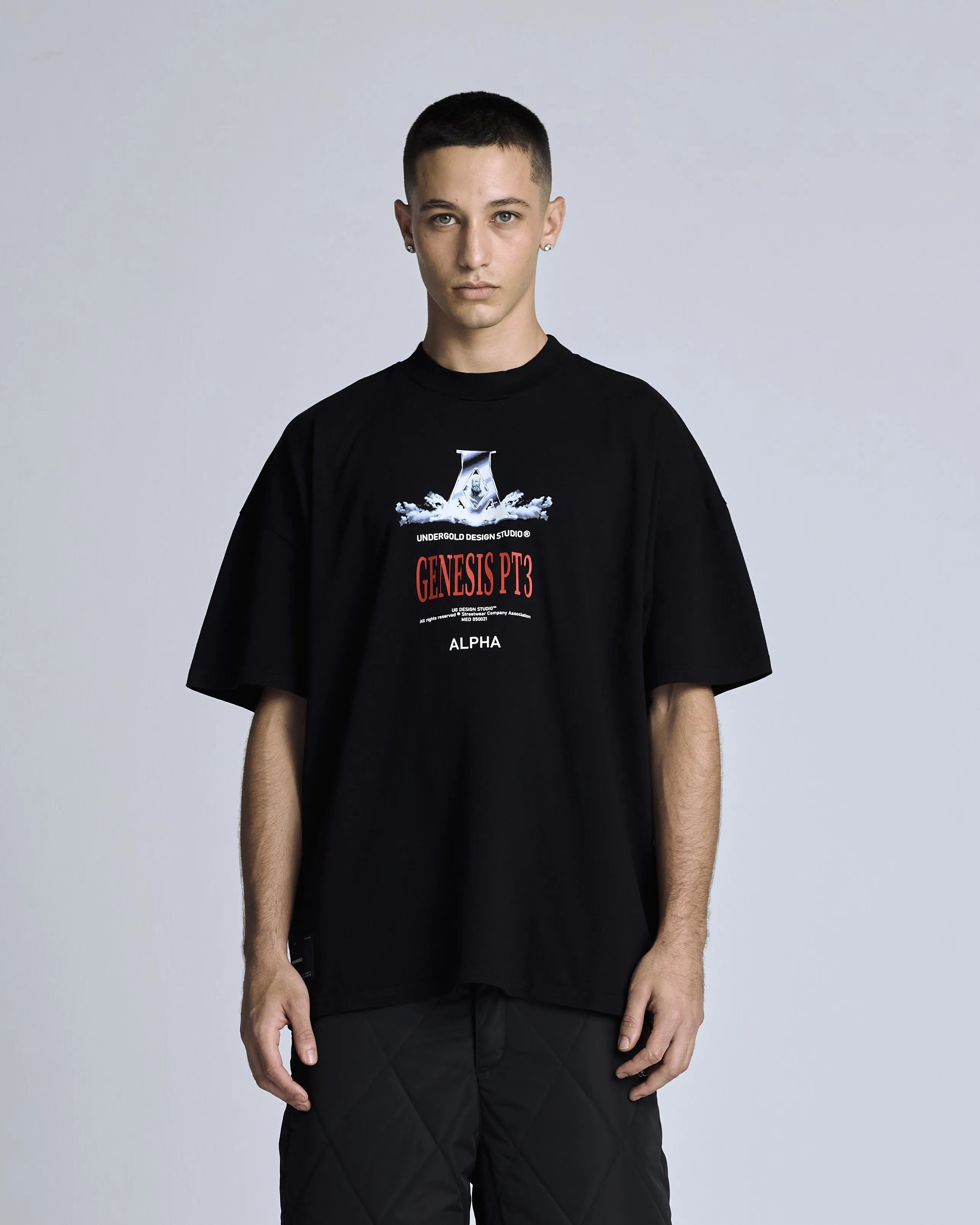 GENESIS PT03 ALPHA TSHIRT BLACK