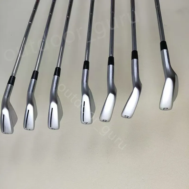 GOLF CLUBS IRONS 79049PR/S FLEX STEEL SHEFT CON CUBIERTA PARA LA CABEZA LA úLTIMA VERSIóN DE LAS 4GENERACIONES MáS RECIENTE IR