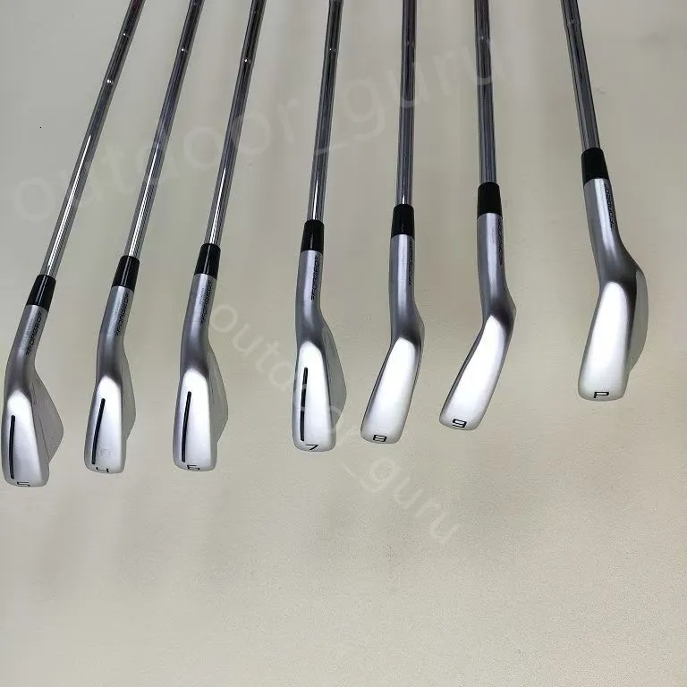 GOLF CLUBS IRONS 79049PR/S FLEX STEEL SHEFT CON CUBIERTA PARA LA CABEZA LA úLTIMA VERSIóN DE LAS 4GENERACIONES MáS RECIENTE IR