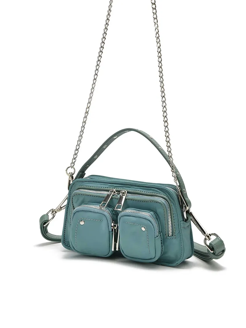 Helena Recycled Nylon powder blue