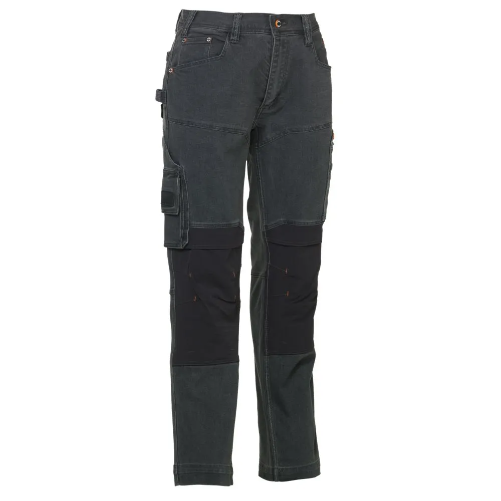 Herock Sphinx, pantalón vaquero de trabajo, negro (cintura 44