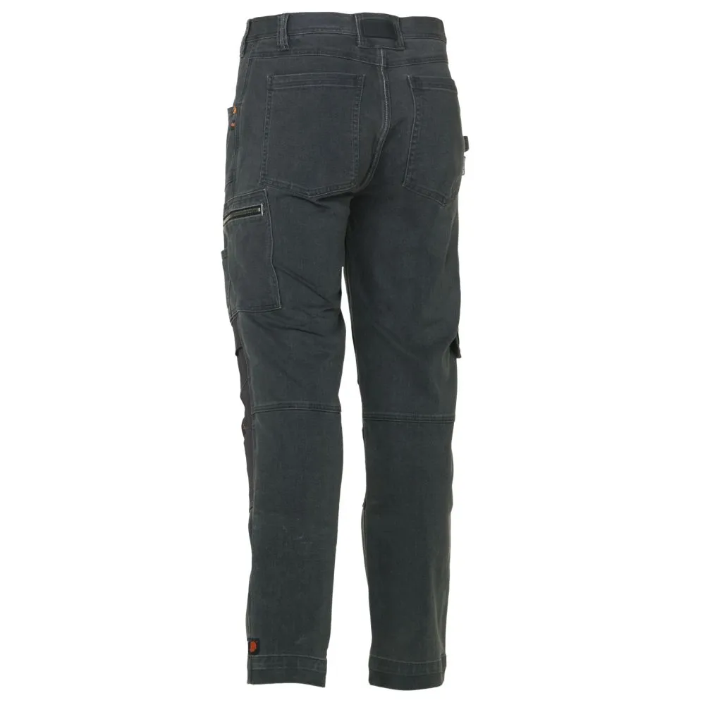 Herock Sphinx, pantalón vaquero de trabajo, negro (cintura 44