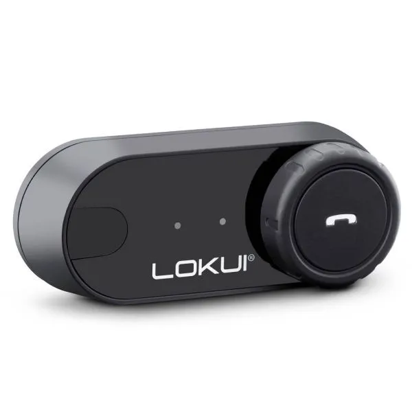 HJC i40N Semi Flat Black + Kit Bluetooth Lokui K30 