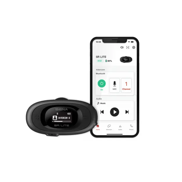 HJC i40N Semi Flat Titanium + Kit bluetooth 5R Lite Solo 