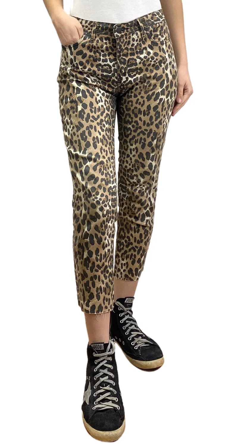 JAZMIN CHEBAR Pantalón Animal Print
