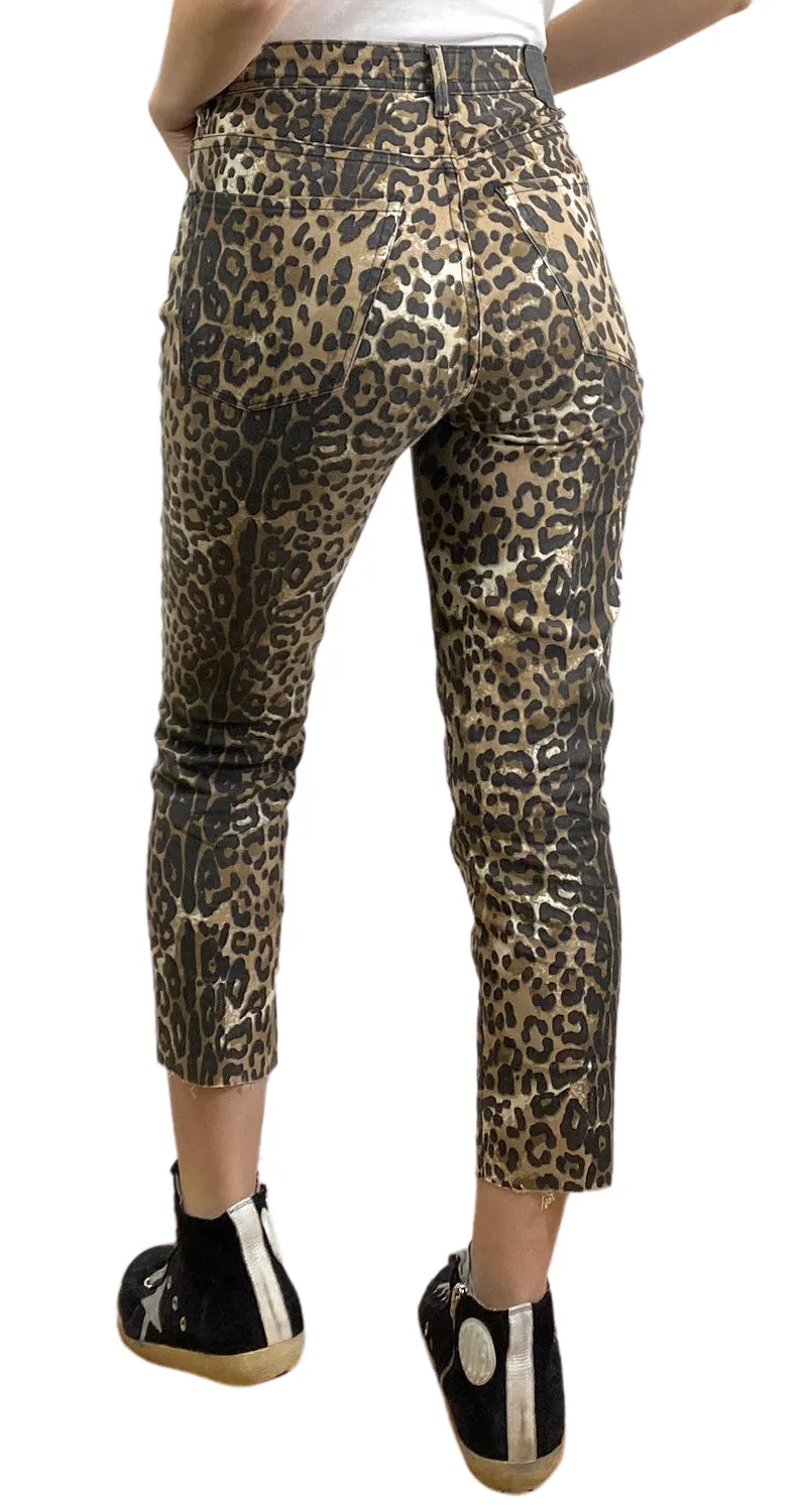 JAZMIN CHEBAR Pantalón Animal Print
