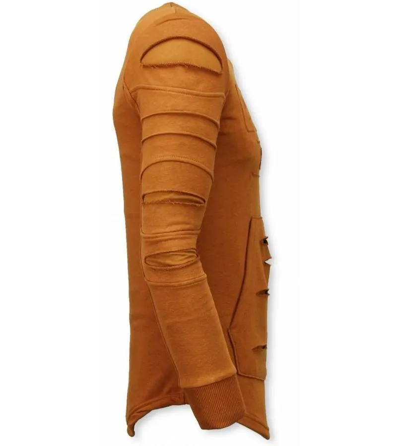 JERSEY  3D SELLO PARIS RIPPED JERSEY HOMBRE  NARANJO
