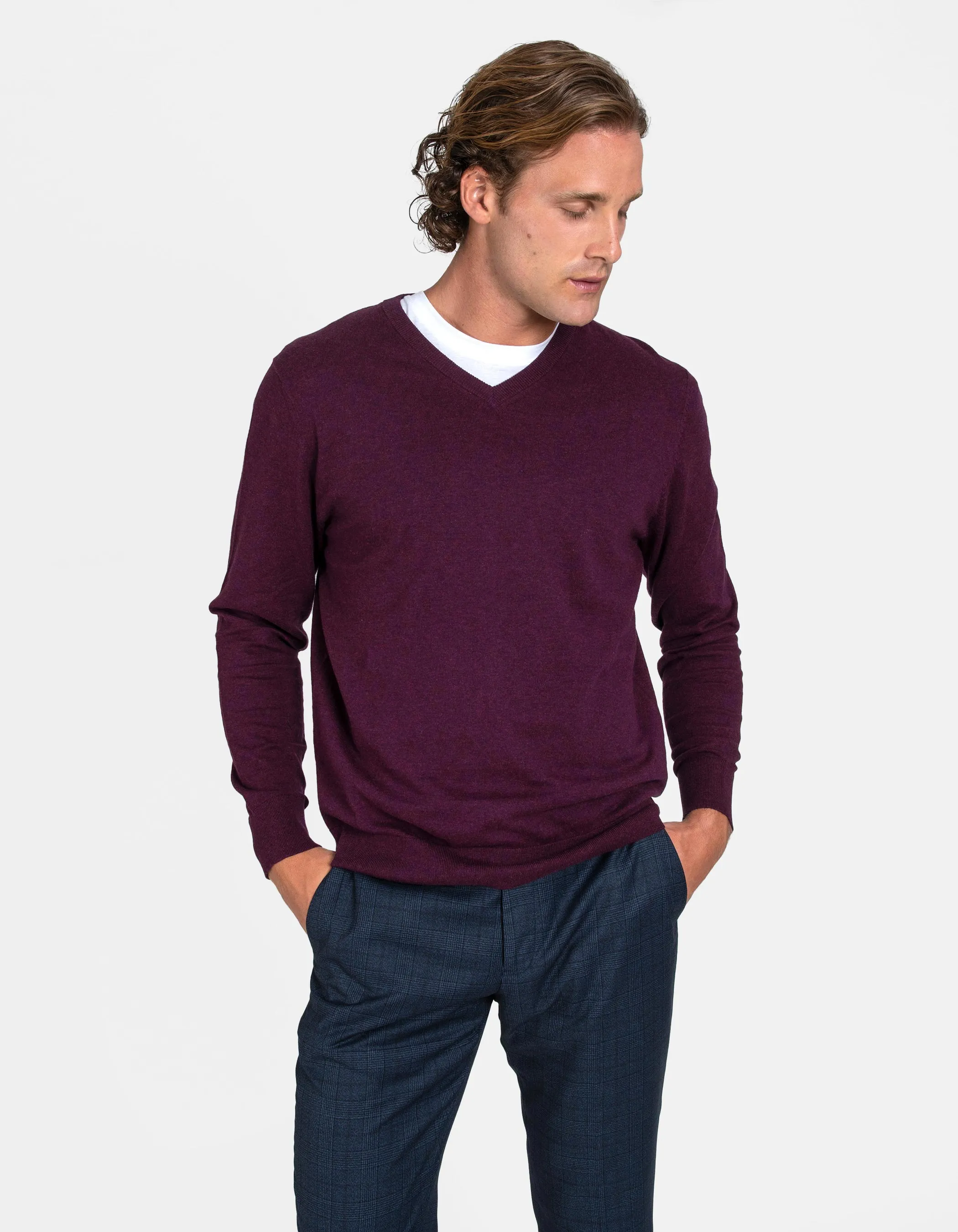 Jersey cuello pico 