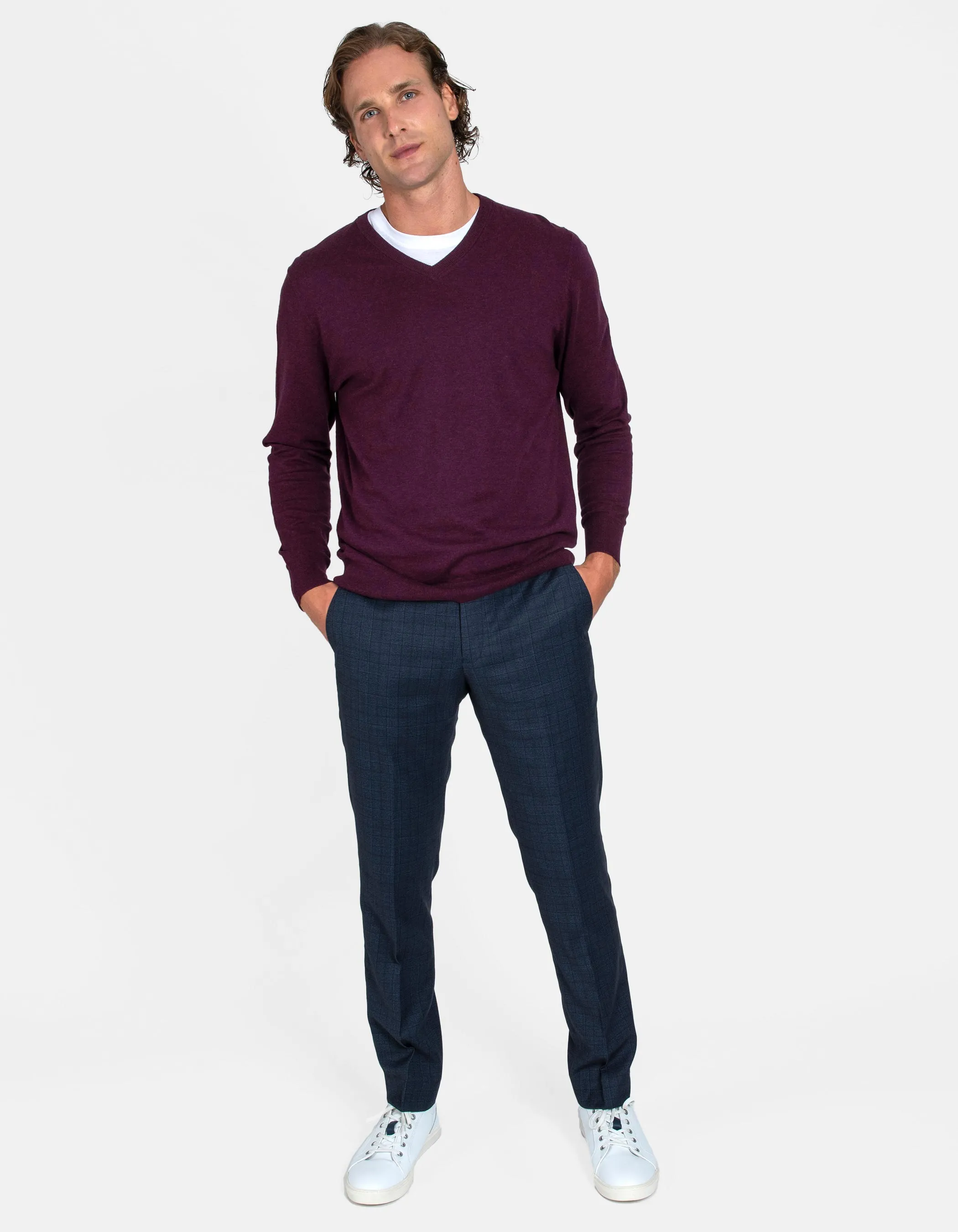 Jersey cuello pico 