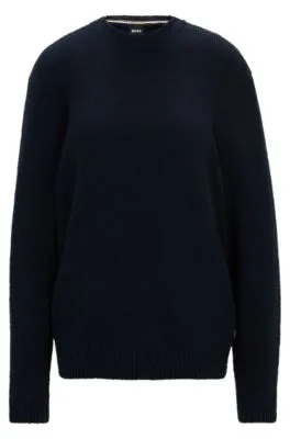 Jersey de algodón en punto bouclé