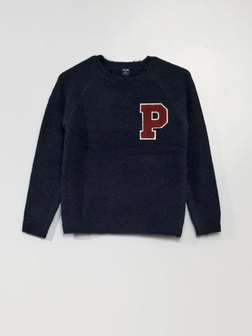 JERSEY DE PUNTO  AZUL