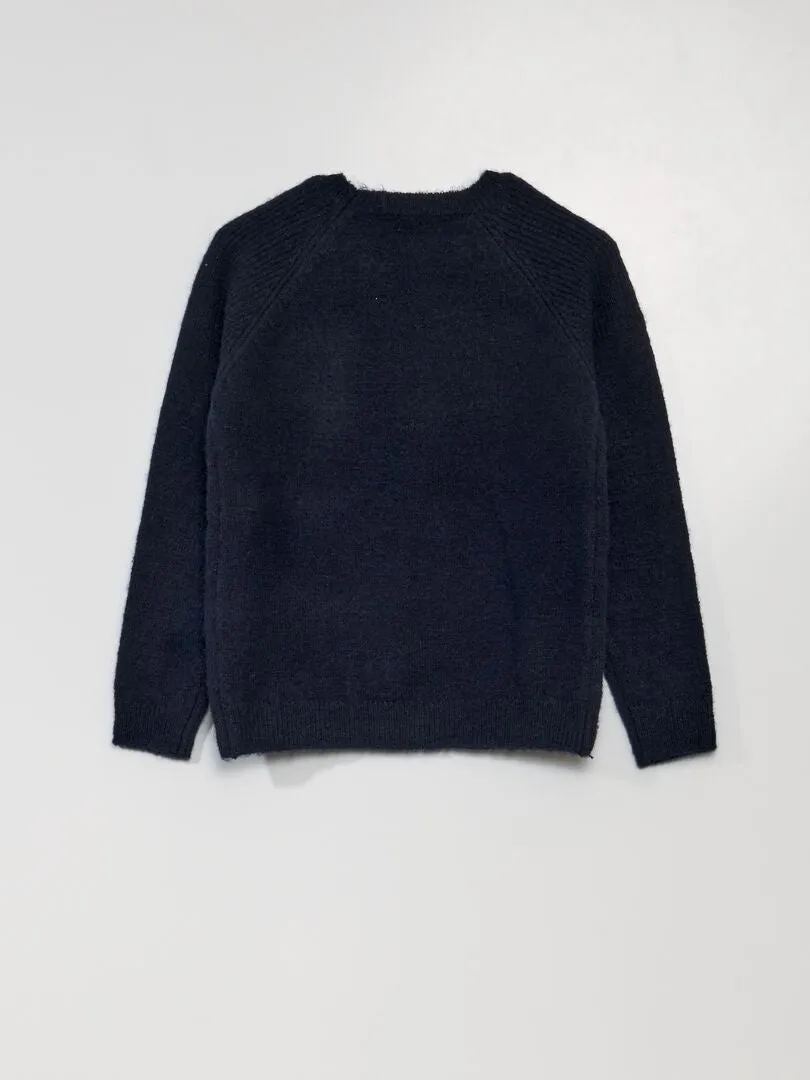 JERSEY DE PUNTO  AZUL
