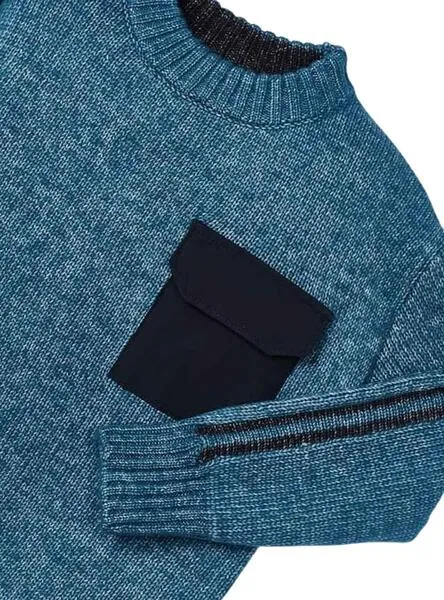 Jersey Mayoral Bolsillo Plana Azul para Niño