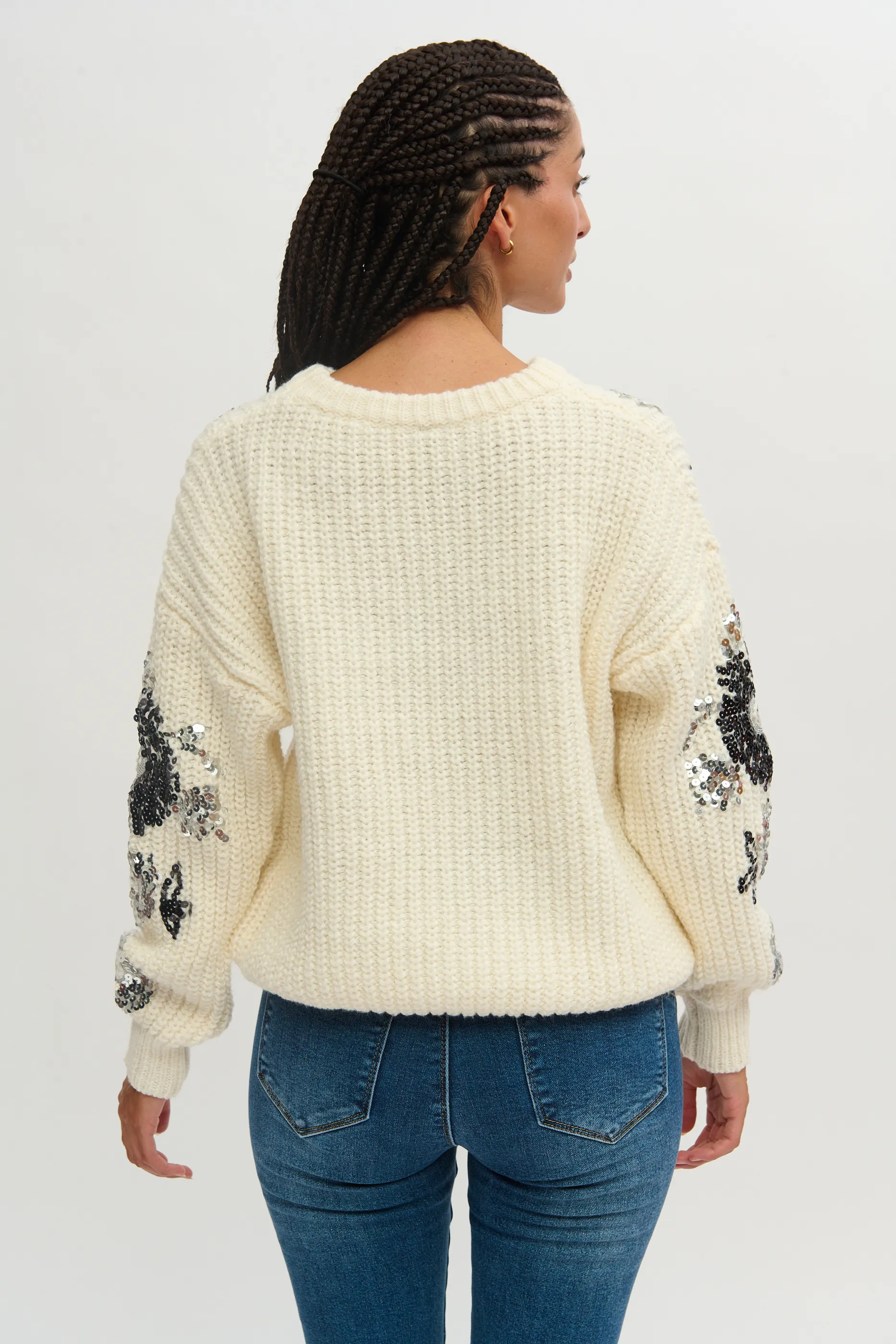 JERSEY OVERSIZE CON LENTEJUELA