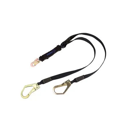 JUNCAL  ABSORBEDOR DE IMPACTO DE KEVLAR EN Y CON GANCHO ESCALA PARA SOLDADOR  1,8 M