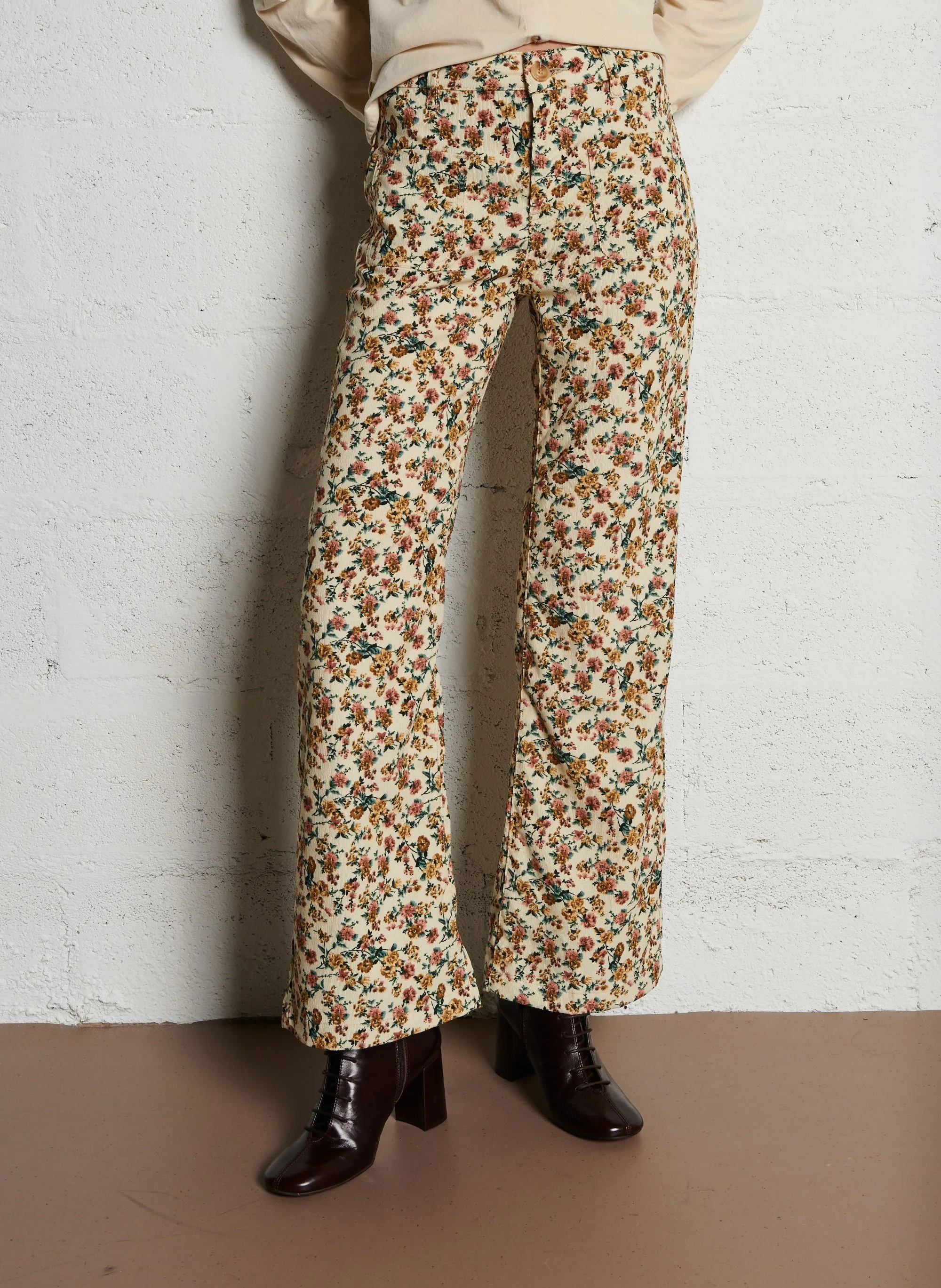 LA PETITE ETOILE SONNY  PANTALóN ANCHO ESTAMPADO EN MULTICOLOR