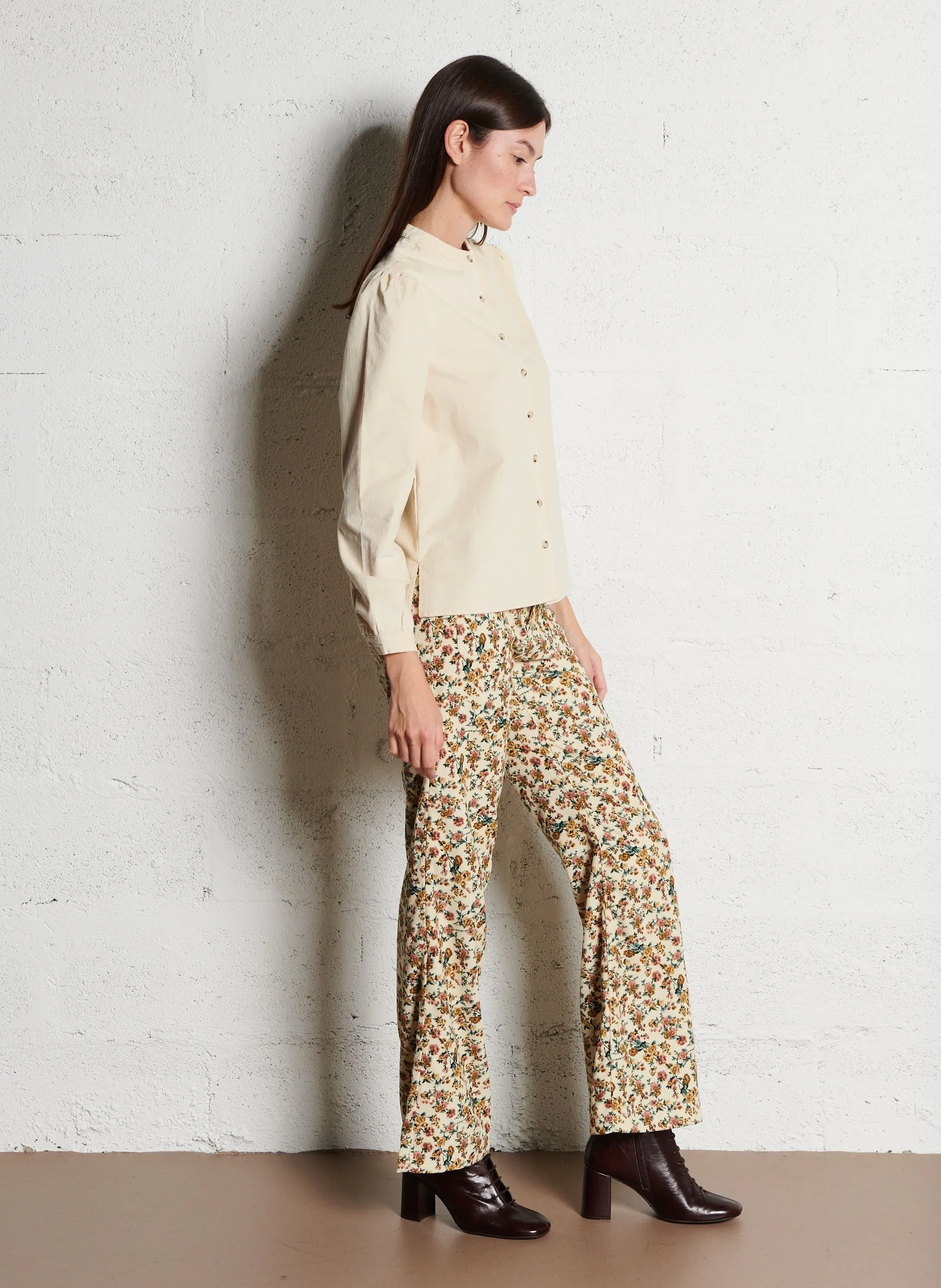 LA PETITE ETOILE SONNY  PANTALóN ANCHO ESTAMPADO EN MULTICOLOR