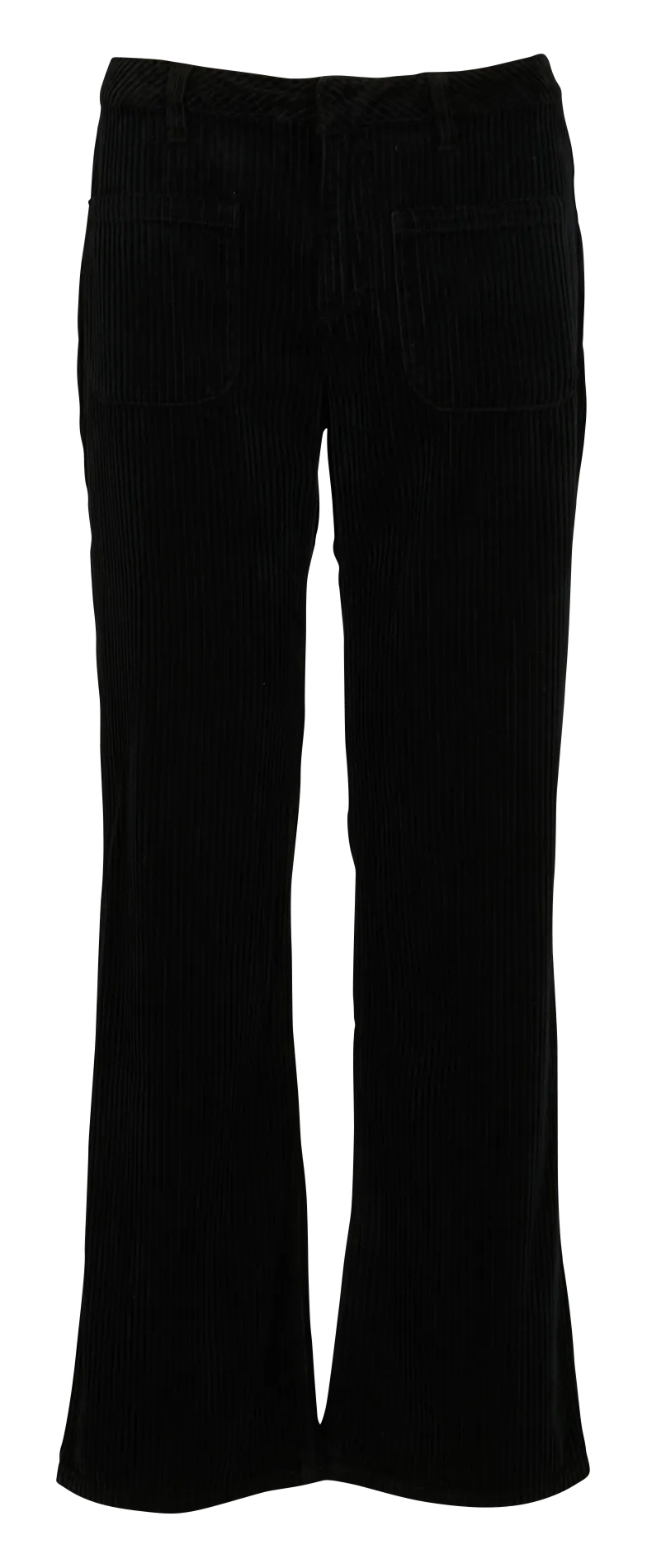 LAB DIP NINA  PANTALóN ANCHO DE PANA DE ALGODóN EN NEGRO