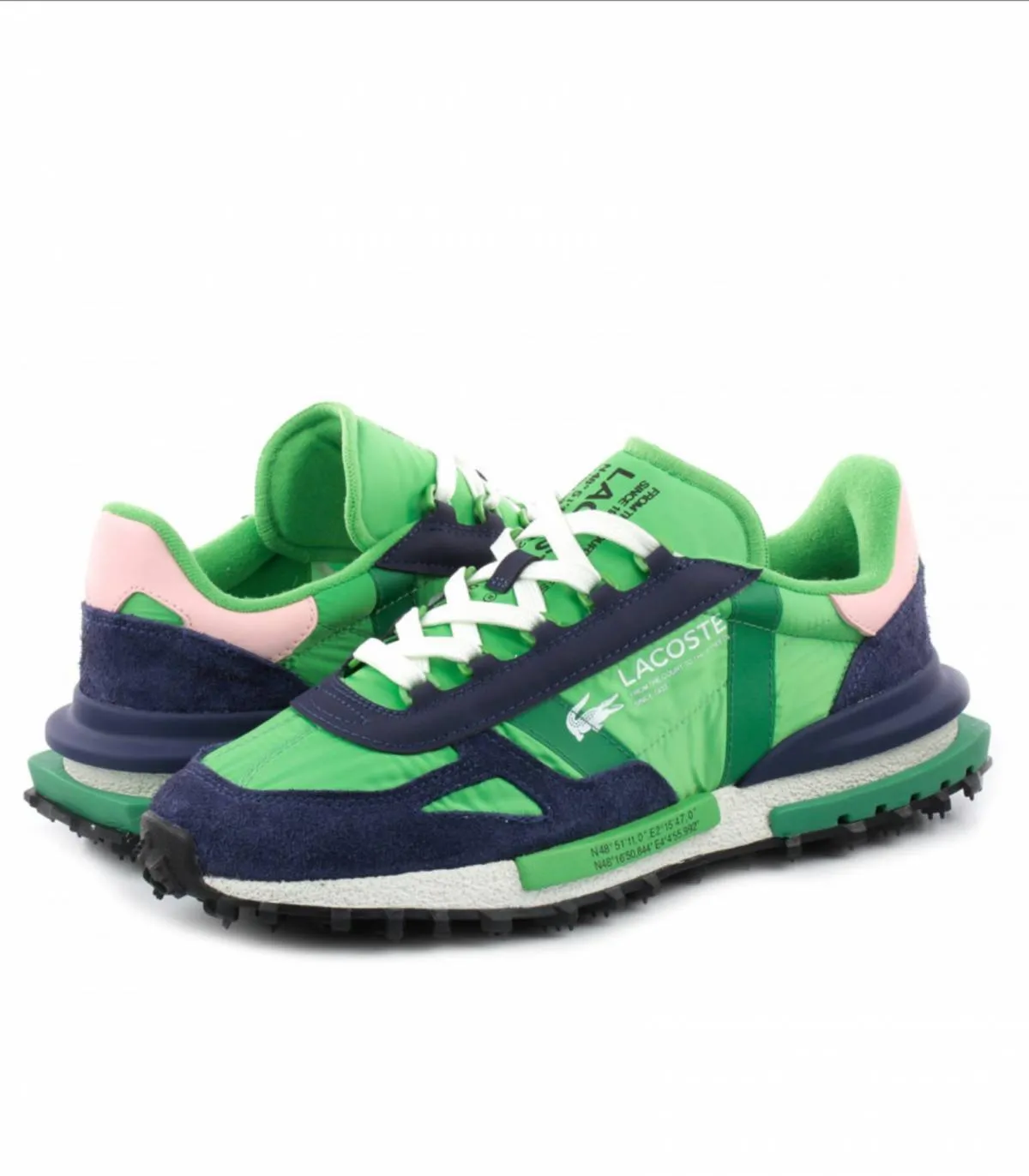 LACOSTE  ZAPATILLAS PARA HOMBRE VERDE/AZUL  ELITE ACTIVE 124 1 SMA