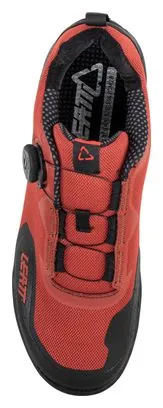 Leatt Zapatillas Leatt 6.0 Clip Lava Rojo