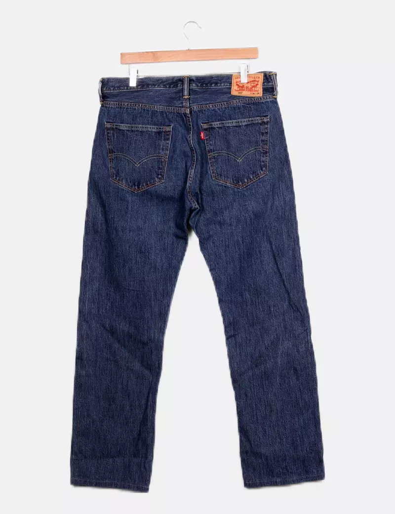 Levi's Pantalón denim azul marino