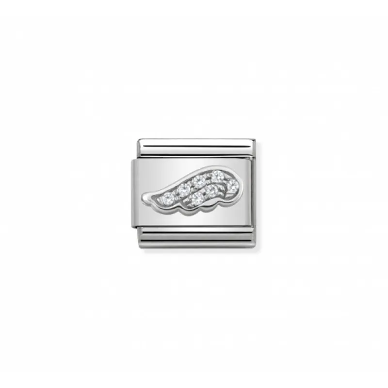 Link Nomination Acero y Plata "Ala ángel" 330304 16