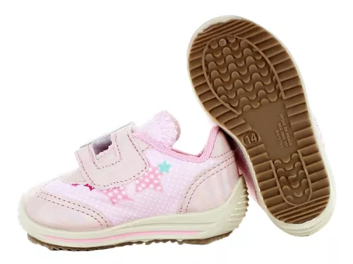Minnie Mouse Tenis Contactel Rosa Para Niña 79264