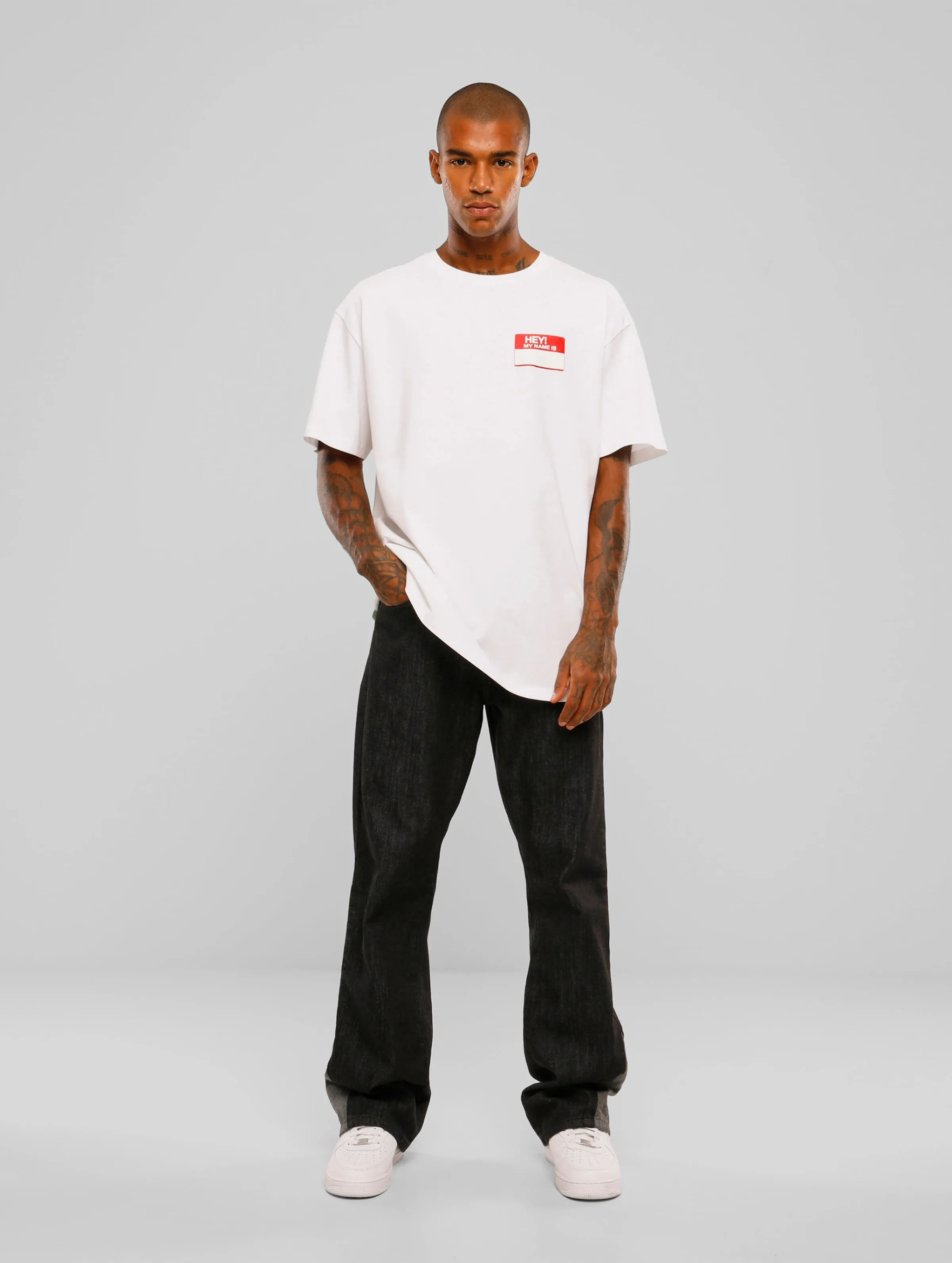 Mister Tee Upscale Hey! My Name Is Oversize
