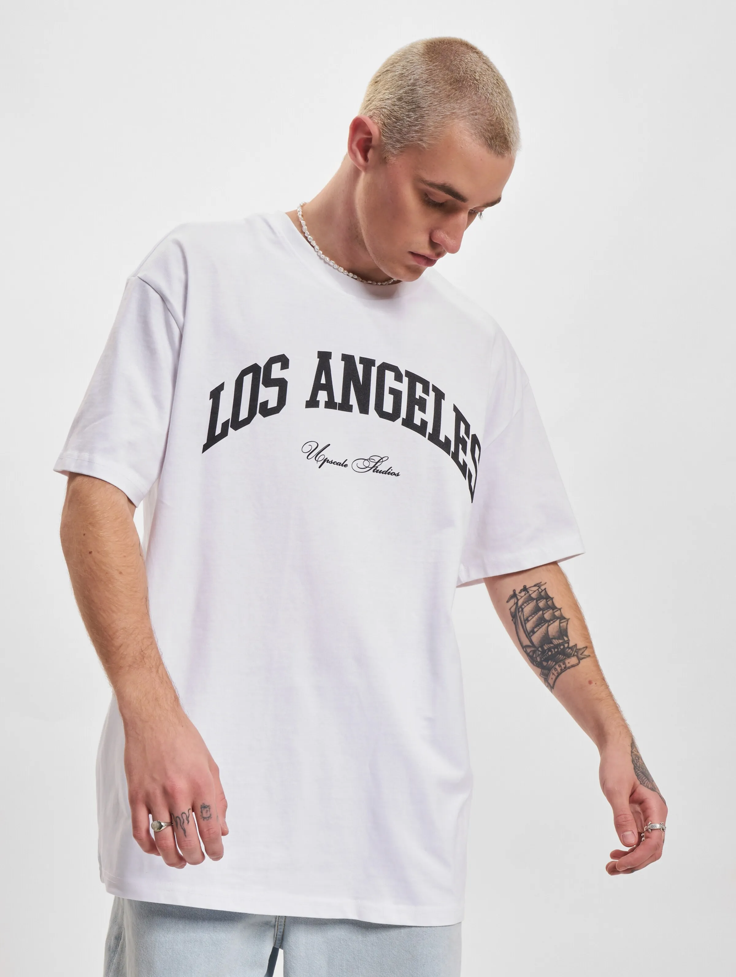 Mister Tee Upscale  L.A. College Oversize