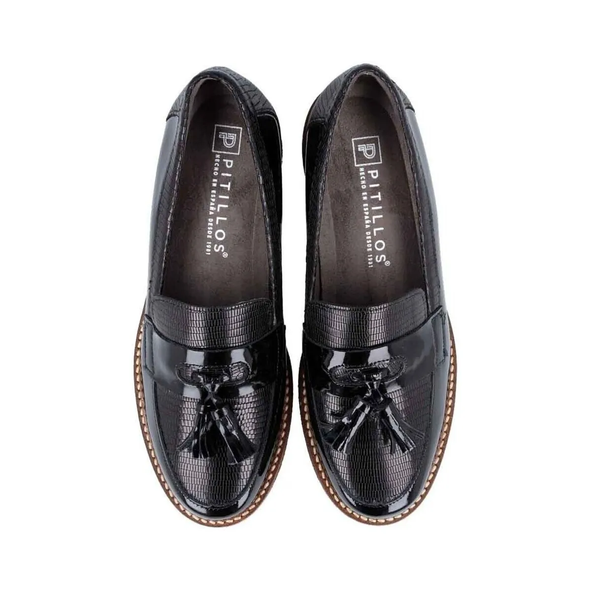 MOCASINES CASUAL MUJER 5377 NEGRO