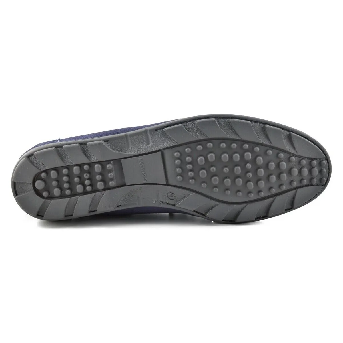 Mocasines de piel azules by