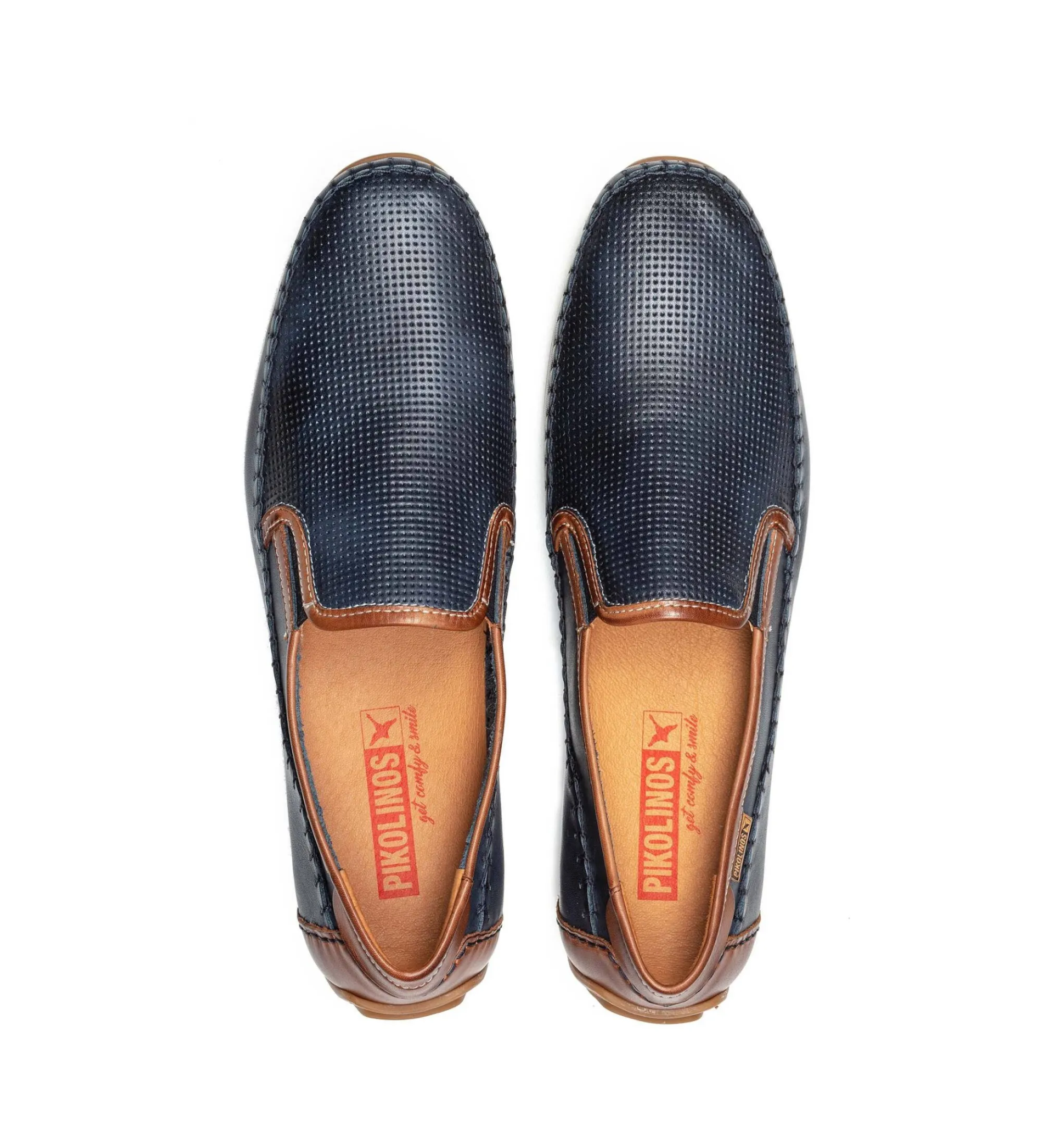 Mocasines de piel Conil marino