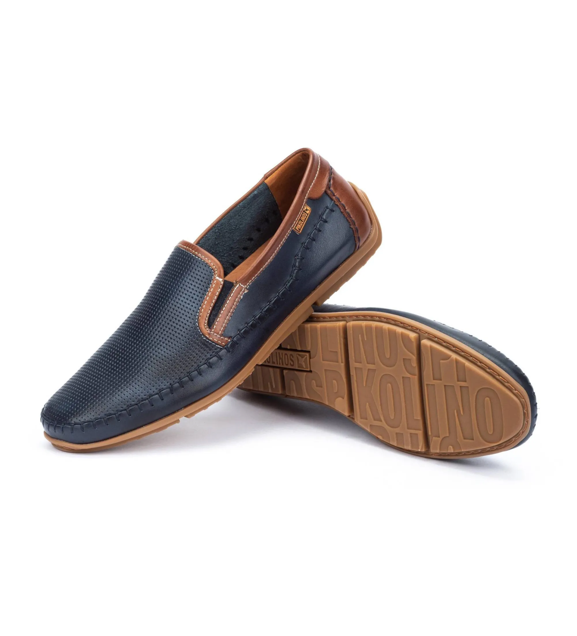 Mocasines de piel Conil marino