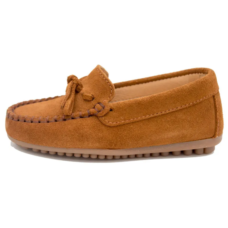 Mocasines de Serraje con lazo