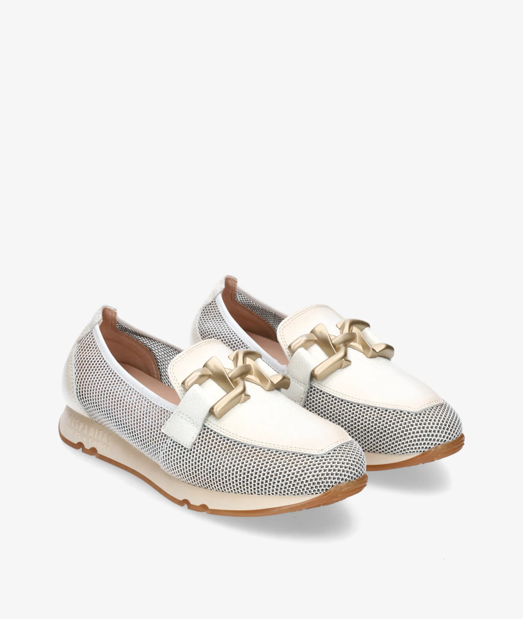 Mocasines Hispanitas HV232809 en hueso
