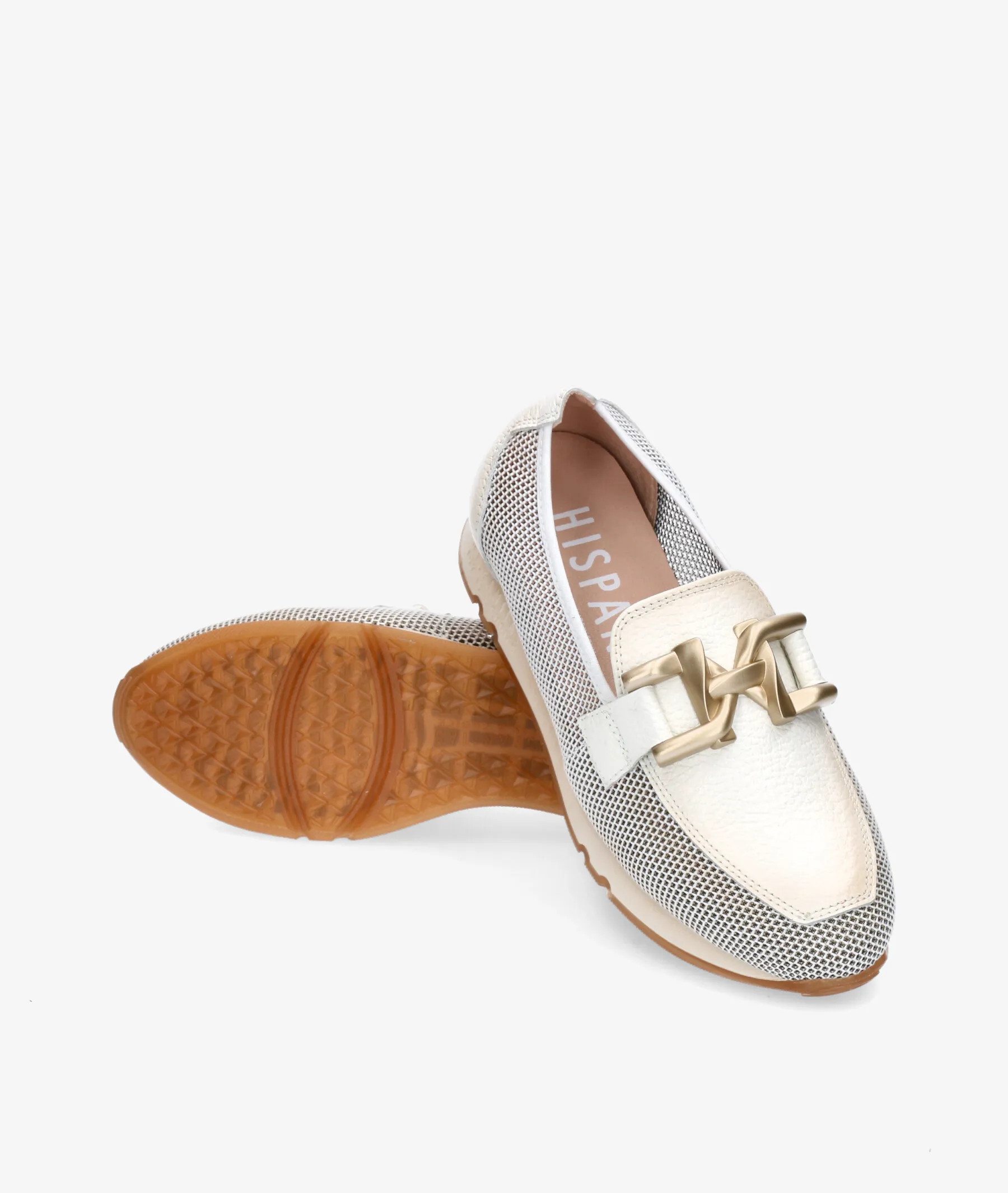 Mocasines Hispanitas HV232809 en hueso