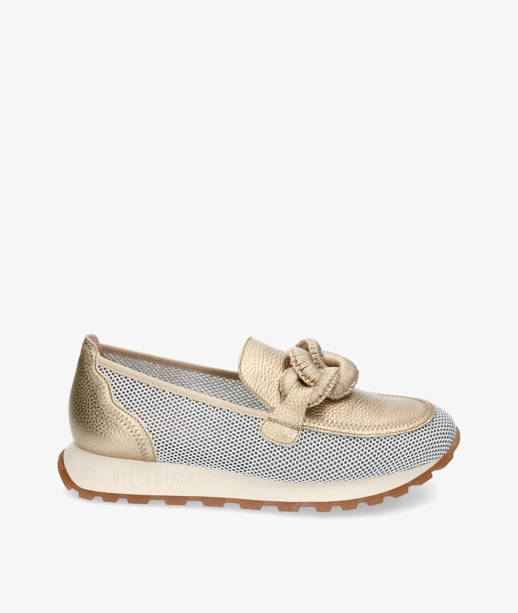 Mocasines Hispanitas HV243270 en platino