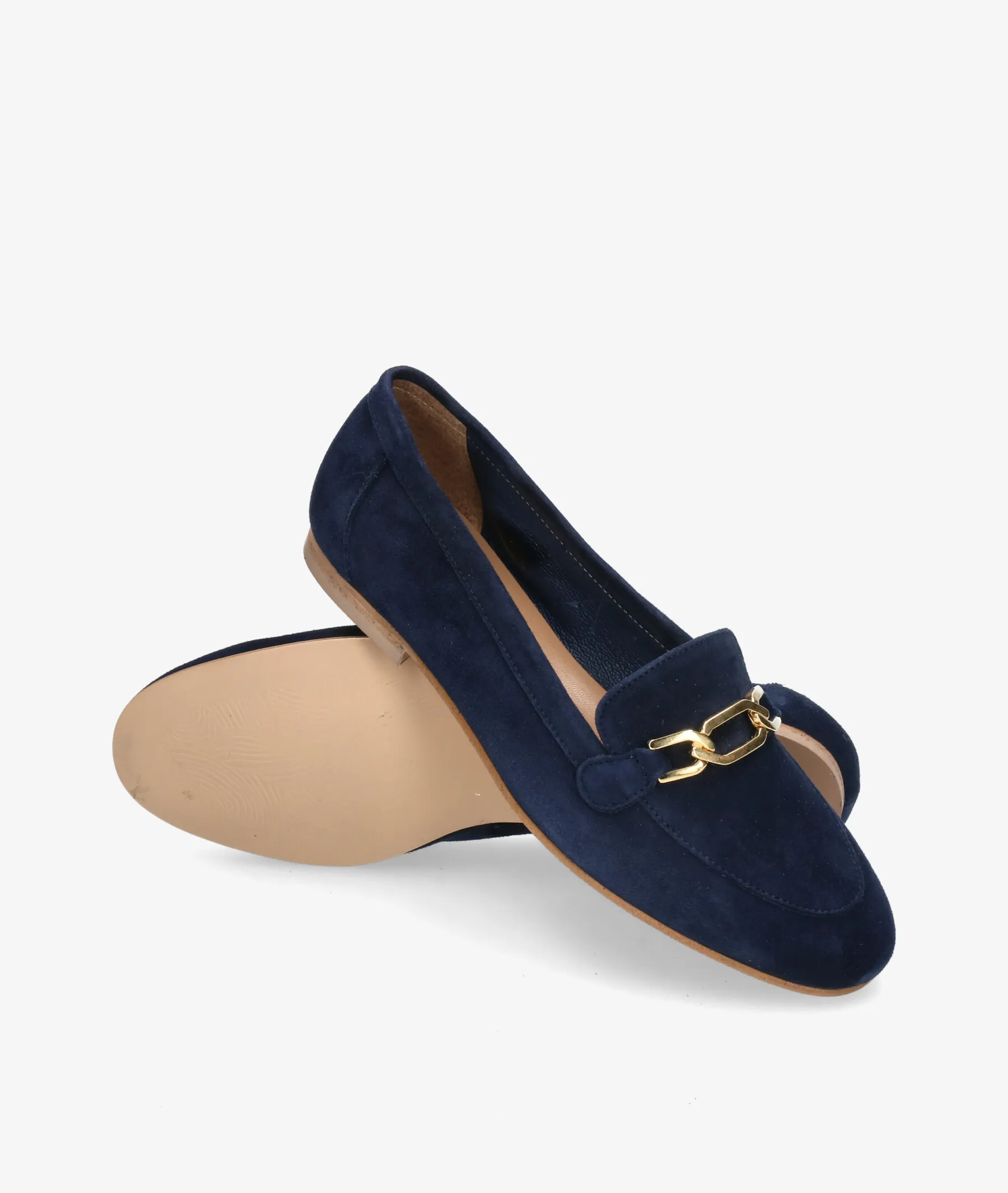 Mocasines Kénnebec 264 en ante azul