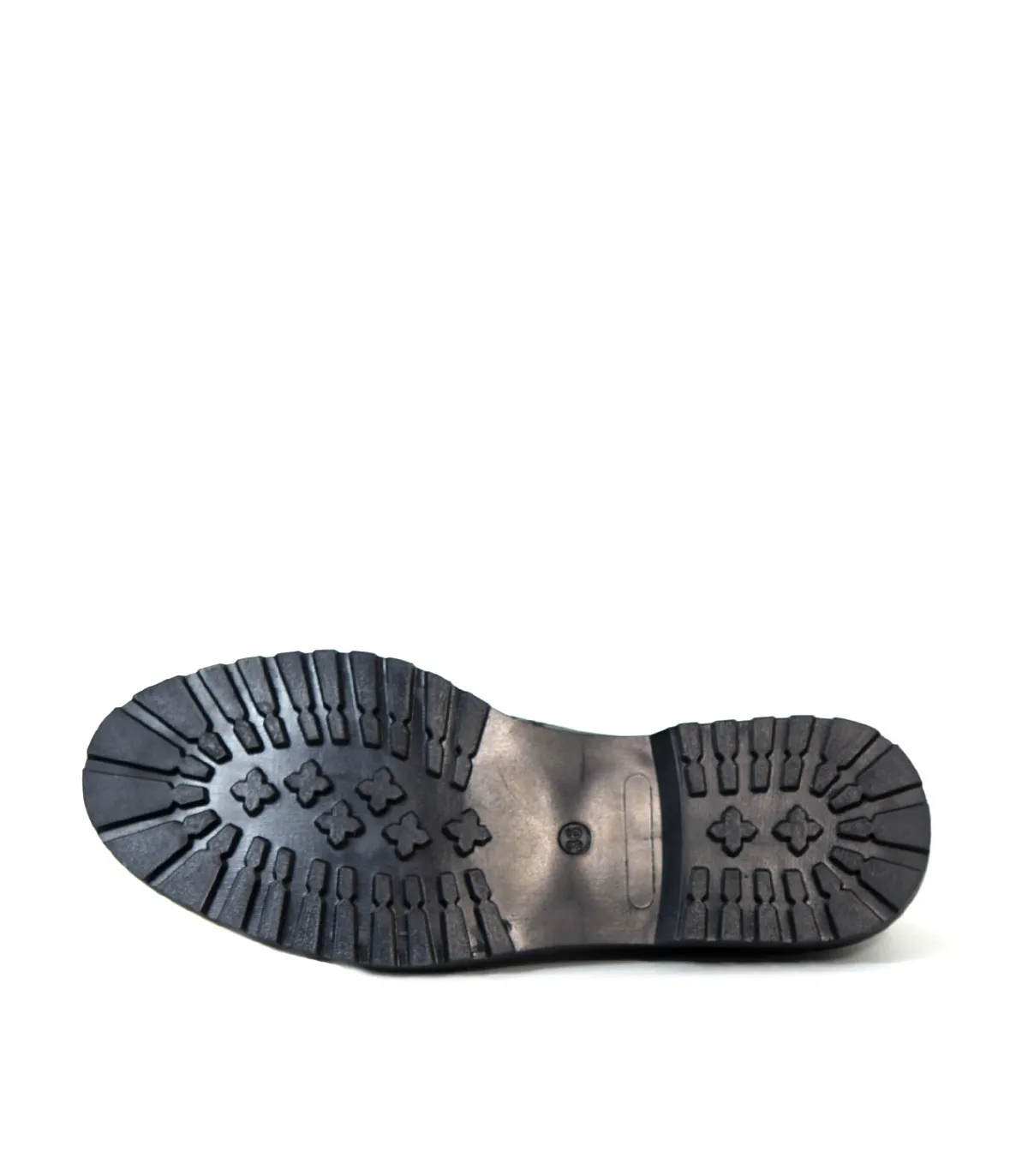MOCASINES MUJER TACÓN BAJO NEGRO
