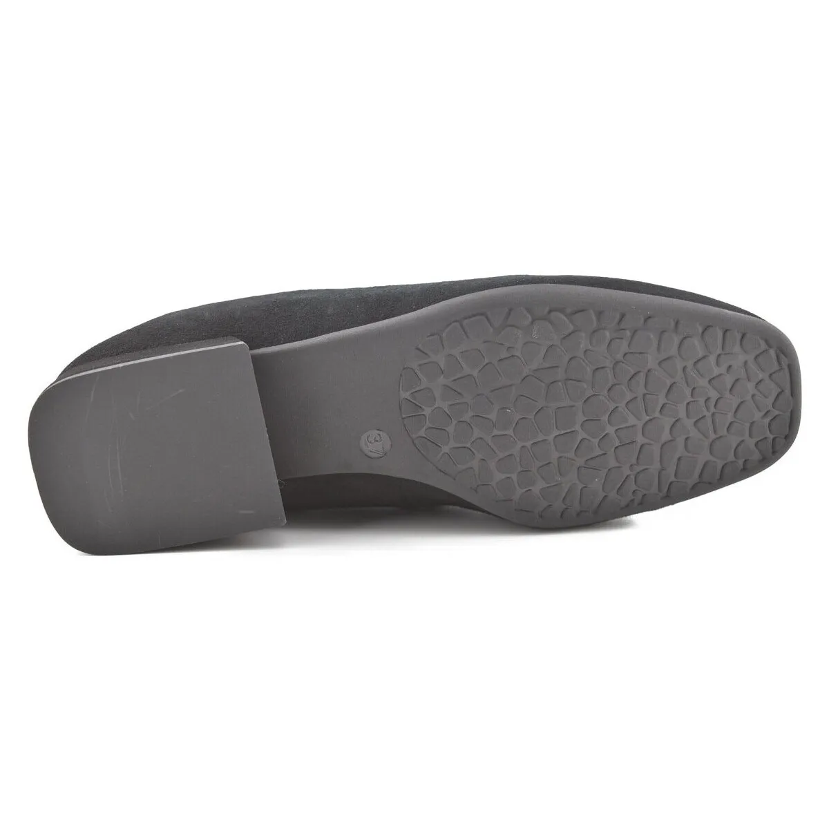 Mocasines negros de piel by