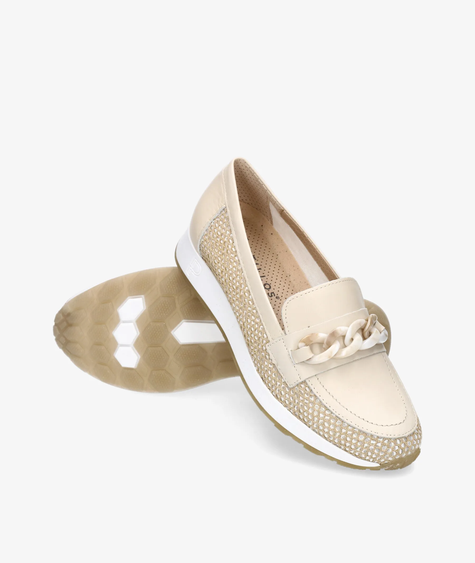 Mocasines Pitillos 5134 en beige