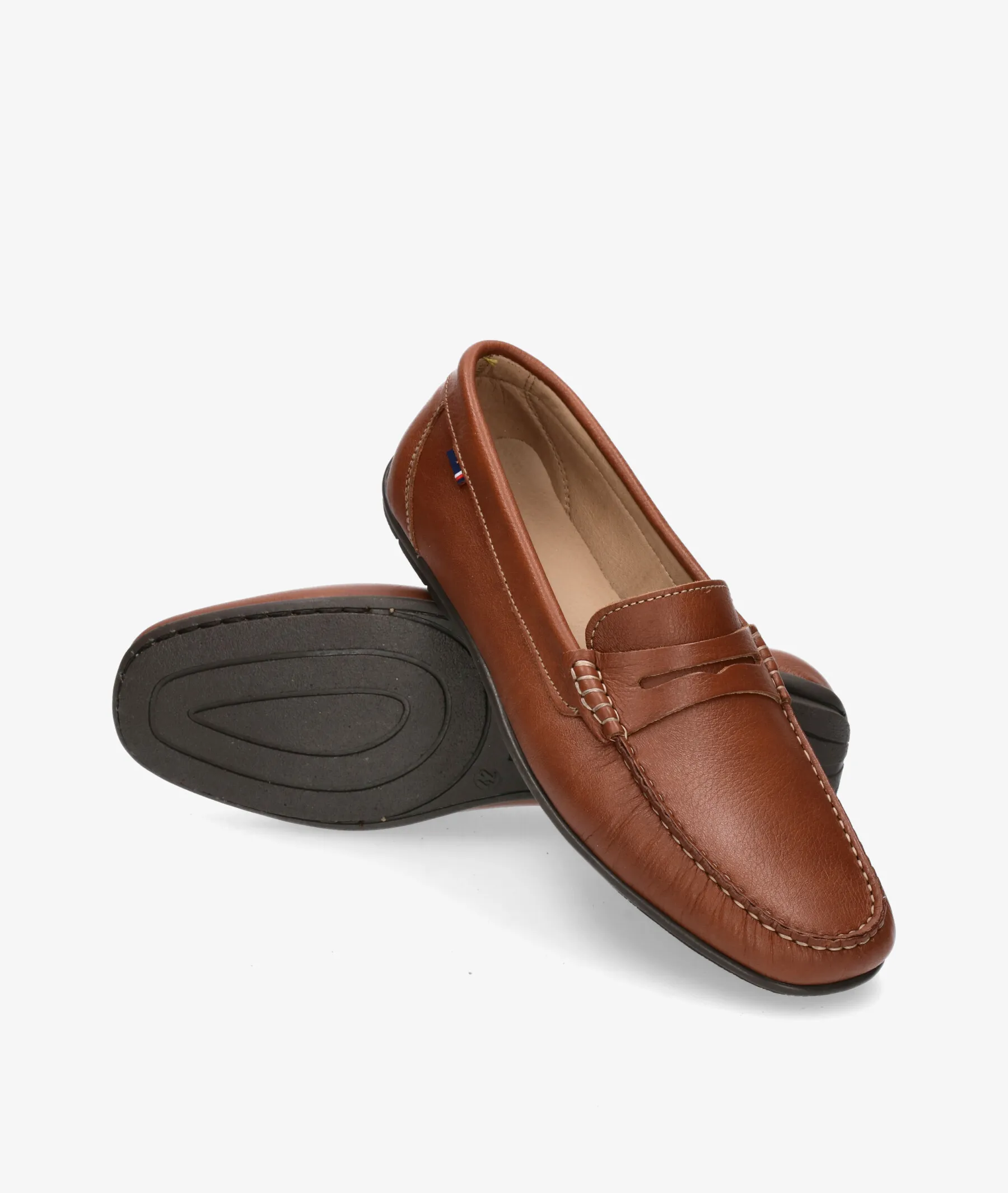 Mocasines Traveris 39084 en cuero