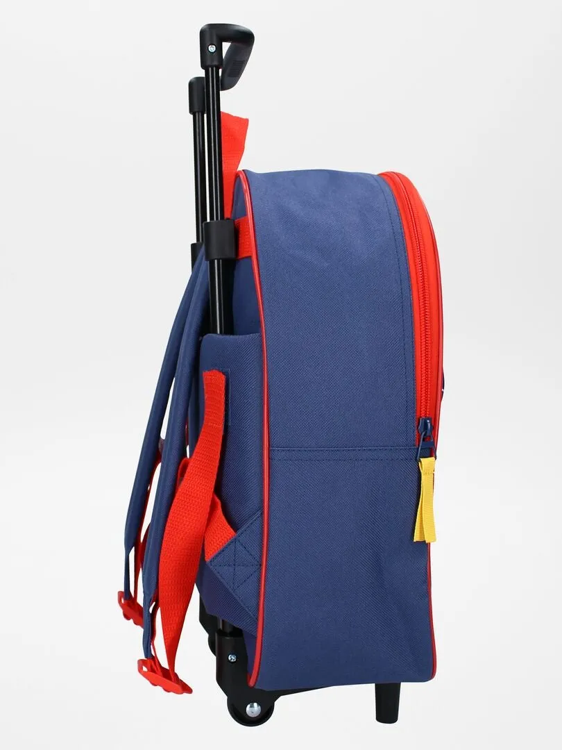 MOCHILA CON RUEDAS 'SPIDERMAN'  AZUL