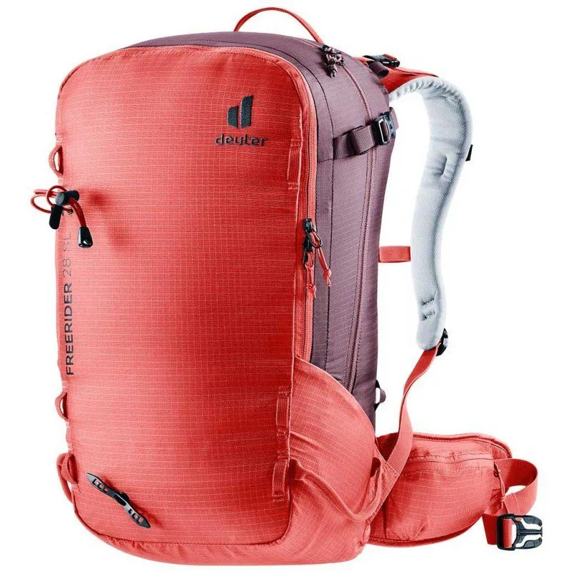 Mochila de esquí de travesía Deuter Freerider 28 Sl (CURRANT BROWN) mujer